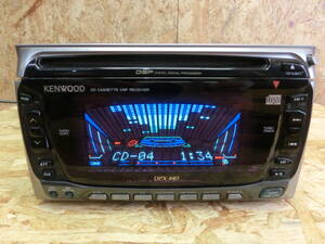 KENWOOD ケンウッド CD カセット オーディオ デッキ 2DIN DPX-440 日産車カプラー 