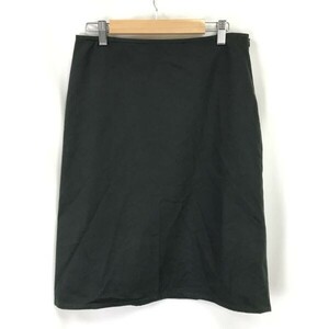  made in Japan * Agnes B /agnes b.* mini height tight skirt [38/ lady's M/ black /black]Skirts*pBH706