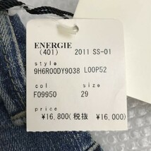 1.6万円/タグ付新古品★エナジー/ENERGIE★ウォッシュ加工/デニムパンツ/ジーンズ【メンズW29L34/股下91cm】ズボン/Pants/Trouser◆pBH725_画像5