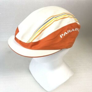 PARADISO/ Paradiso * кепка hunting cap / Golf колпак / шляпа [ размер 55-58cm/Orange×White] Bridgestone /hat/cap*CB77