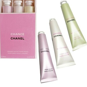 【CU】【3本セット】CHANEL シャネル チャンス オー タンドゥル　オーフレッシュ　クレーム マン　ハンドクリーム限定cc-handcream-chance