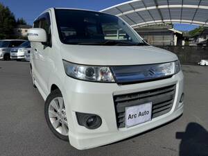 【W362】☆ワゴンRスティングレー T ■ H22年 ■ Pスタート ■ TV ■ ナビ ■ ETC ■ ドラレコ ■ ターボ車 ■ 純正AW ☆ Arc Auto