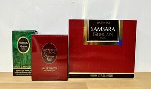 ● 香水まとめ SAMSARA GUERLAIN 15ml Christian Dior HYPNOTIC POISON 30ml POISON 10ml ゲラン サムサラ ディオール プワゾン 