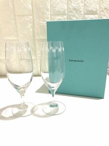 TIFFANY &Co. ティファニー ペアグラス ビアグラス　ルミナスピルスナー　2点セット　箱付き　ブランド　イ19-18