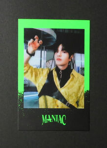 Stray Kids 2nd World Tour MANIAC in SEOUL 公式グッズ 予約特典 ポラロイド トレカ Seungmin スンミン StrayKids スキズ