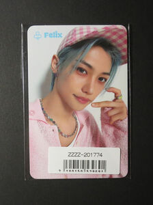 Stray Kids 2024 JAPAN SEASON'S GREETINGS Air-ful Lucky card trading card photo card Felix Felix StrayKidss scratch 
