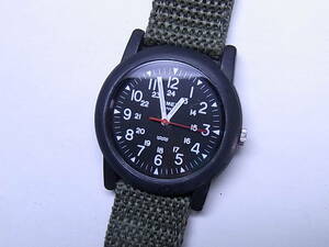 100 jpy ~ superior article TIMEX Timex camper men's quartz watch wristwatch 