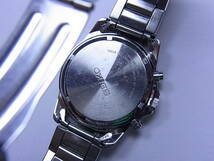 100円～動品 SEIKOセイコー メンズ クォーツ クロノグラフ 腕時計_画像4