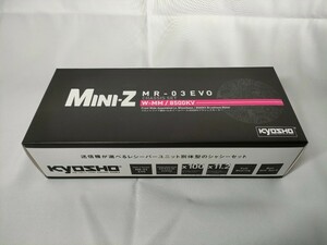 【新品未使用】京商 ミニッツレーサー MR-03EVO シャシーセット (W-MM/8500KV) 32799