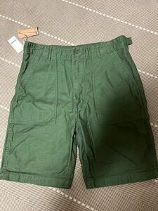 orSlow『US ARMY FATIGUE SHORTS』(GREEN) ショートパンツ