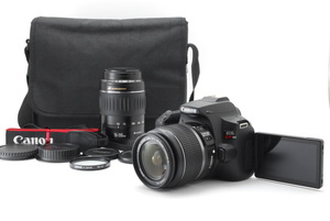 Canon キヤノン EOS Kiss X10 ダブルズームキット 64GBSDカード付き