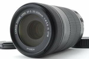 Canon キヤノン EF-S 55-250mm F4-5.6 IS STM 手ぶれ補正付き