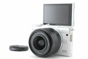 Canon キヤノン EOS M200 ホワイト レンズキット 新品SD32GB付き