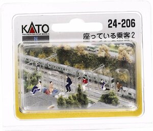 【送料無料】KATO(カトー) Nゲージ 座ッテイル乗客2 #24-206