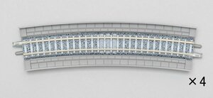 TOMIX 高架橋付PCレール HC541-15-PC (F) 4本セット #1876