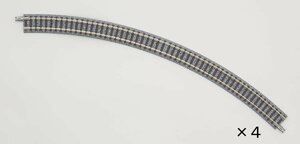 TOMIX car b rail C354-45(F)(4 pcs set ) #1856