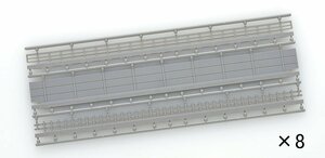 TOMIX ワイドレール用壁S158.5(3種×8枚入) #3089