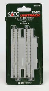 [ free shipping ]KATO( Kato ) N gauge relay la- roadbed 124mm 2 pcs insertion #20-026