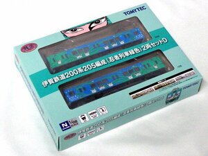 鉄道コレクション 伊賀鉄道200系 205編成（忍者列車緑色）2両セットD 326601