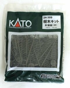 【送料無料】KATO(カトー) Nゲージ 樹木キット針葉樹(中)24本入リ #24-309