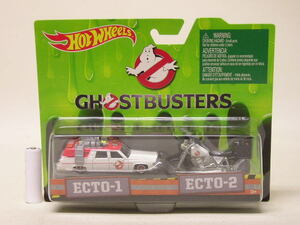 ■MATEL HOT WHEELS Ghostbusters ECTO-1 and ECTO-2 ホットウィール ゴーストバスターズ ミニカー