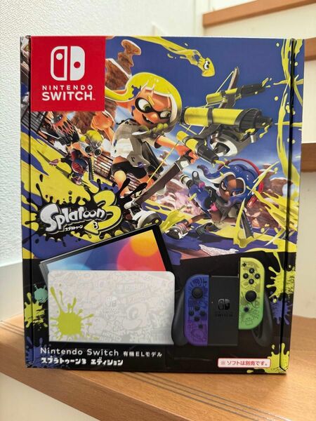 新品未使用 Nintendo Switch(有機ELモデル) スプラトゥーン3