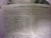 O.S.　MAX　６１　SX-H　RING　１７９１０　模型ヘリ　エンジン　②_画像9