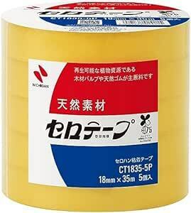 ニチバン セロテープ 大巻 5巻入 18mm×35m CT-18355