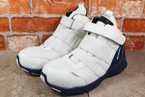 【難あり】福山ゴム　アローマックス#79　ホワイト 25.0cm　安全靴（送料別）