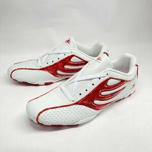  complete sale!! unused! limitation DRAGON BEARD DB-470J peace pattern sneakers WHT/RED 27cm US 9 / Dragon Bear -do white red 