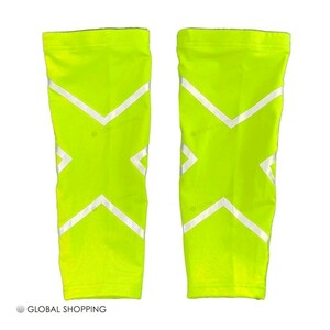  leg supporter ... is .2 pieces set both for foot leg cover leg warmers car f supporter cover tights edema cancellation yellow color 