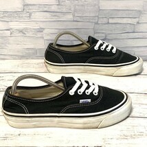 R6159bL VANS バンズ AUTHENTIC 44 DX オーセンティックスニーカー 23.5cm ブラック 黒 レディース ローカットスニーカー ヴァンズ_画像5