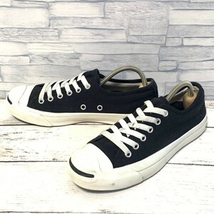 R6198bL CONVERSE JACK PURCELL コンバース ジャックパーセル レディース 23.5cm ローカットスニーカー ブラック×ホワイト 1R194