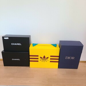 AC34LL CHANEL シャネル GUCCI グッチ Christian Dior クリスチャンディオール 空き箱まとめ売り 空箱 BOX ボックス ブランド