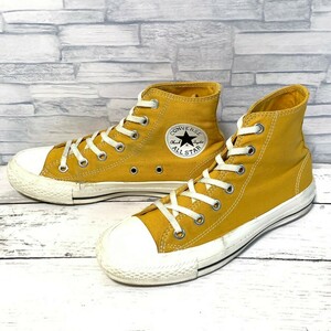 R6270bE CONVERSE コンバース ALL STAR オールスター ステッチング スニーカー マスタード レディース 23.5cm ハイカットスニーカー