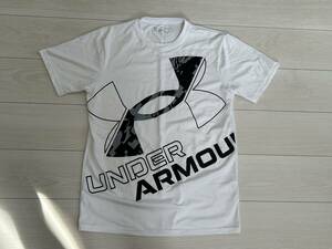 ★アンダーアーマー UNDER ARMOUR ビッグロゴ Tシャツ M ヒートギア★