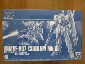  обычная цена старт не собран premium Bandai Mobile Suit Z Gundam HGUC Gundam Mk-Ⅲ 80 размер 