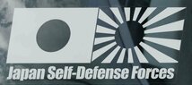 送料無料■Japan Self-Defense Forces 日本 自衛隊@外張り カーステッカー 220×100mm外貼り カー ステッカー シール@旭日旗 日の丸@2968_画像2