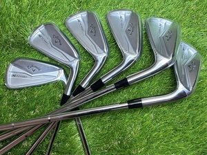 【新品】Callaway キャロウェイ　X FORGED Xフォージドアイアン 5番からPまでの6本セット！！