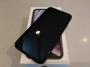 SIMフリー☆Apple iPhoneXR 128GB ブラック 中古品☆