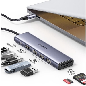 UGREEN USBハブ Revodok 7-IN-1 PD100W 急速充電 SD/TFカードリーダー付き 新品未使用