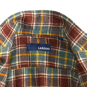 未使用品 新品級 LARDINI ラルディーニ テーラードジャケット size S メンズ カジュアルに シングル イタリア製の画像3