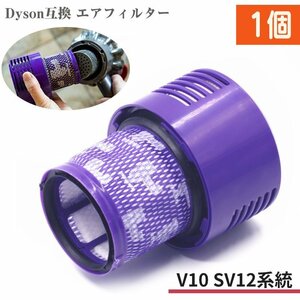 Dyson SV12 V10 互換フィルター 1個 スティック型 ダイソン 掃除機 エアクリーナー 水洗い可能 Fluffy