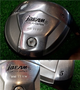 ジェイ・ジー・イー【JBEAM】 BM-Ti FW 5W(18度) /(S)Speeder EVOLUTION V FW-60 ヘッドカバー付き　　 *MP@1*L*077