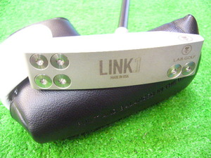 L.A.B. GOLF LINK.1 カスタムシャフト ACCRA × L.A.B. Golfカーボン 34インチ ラブゴルフ ヘッドカバー付 *MP@1*L*050
