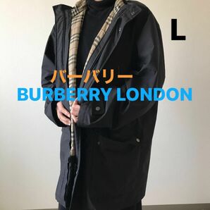 BURBERRY LONDON バーバリーロンドン　ステンカラーコート　裏地ノバチェック　三陽商会　日本製　2way ベスト