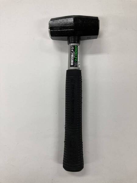 未使用 #691■ 土牛 パイプ柄 石頭鎚 1.1kg (00553)