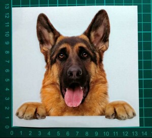 犬　ペット　動物　ジャーマン・シェパード　dog カー用品　ステッカー　転写シール