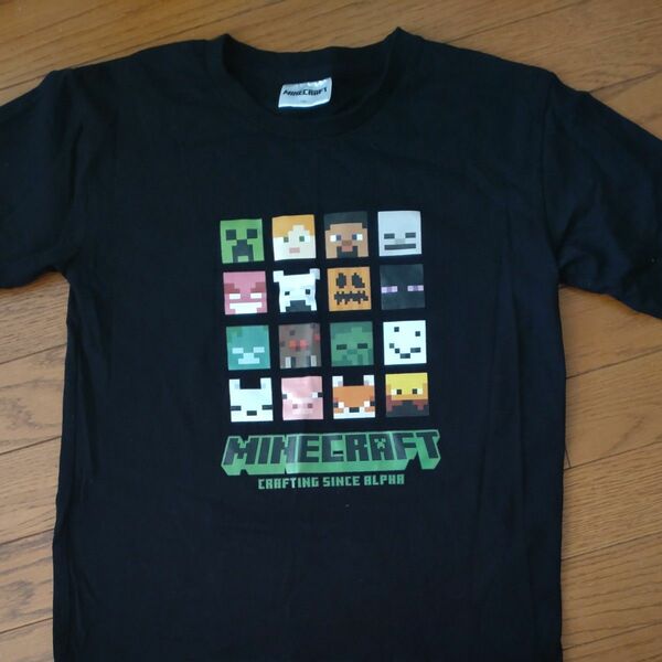 Tシャツ Minecraft 黒