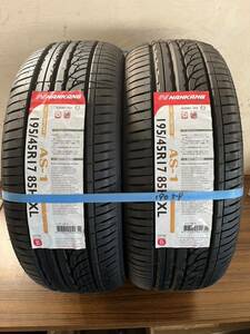 NANKANG ナンカン AS-1 195/45R17 2本セット 未使用品 売切り